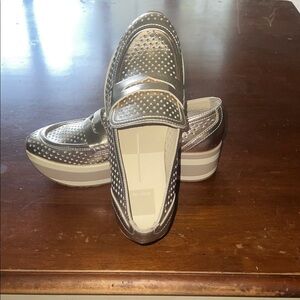 Dolce Vita Metallic Gold  Platform Loafers